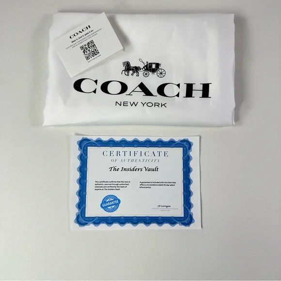 NEW/NWT Women’s Coach Empire Carryall Bag 34 Satchel Glazed Black - Picture 11 of 13